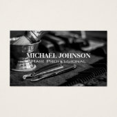 Werkstation voor Barber Shop Visitekaartje (Voorkant)