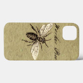 Werkster Bijen Insect Illustratie Antiek Case-Mate iPhone Case (Achterkant (horizontaal))