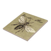  Werkster Bijen Insect Illustratie Antiek Tegeltje (Zijkant)