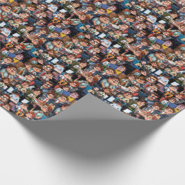 Werkstress zwart cadeaupapier