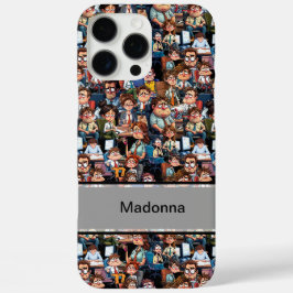 Werkstress zwart iPhone 16 pro max hoesje