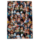 Werkstress zwart medium cadeauzakje (Voorkant)