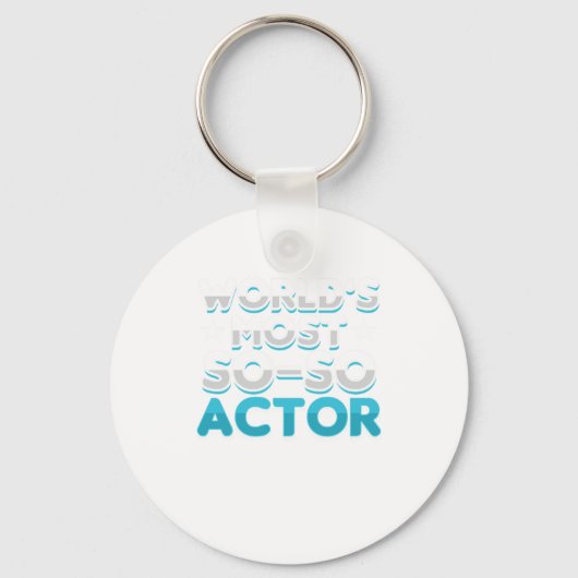 Werkt beste actrice actrice die filmtheater cadeau sleutelhanger (Voorkant)
