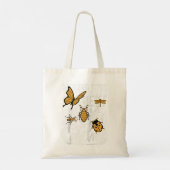 Werkt Beste boksaar snijdt Entomology Raglan in Tote Bag (Achterkant)
