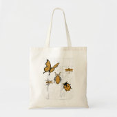 Werkt Beste boksaar snijdt Entomology Raglan in Tote Bag (Voorkant)
