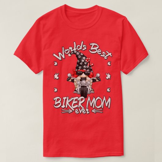 Werkt beste fietser voor oma Funny Biker Life T-shirt (Design voorkant)