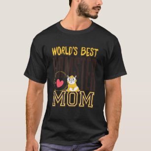 Werkt beste hamster-moeder voor hamster t-shirt