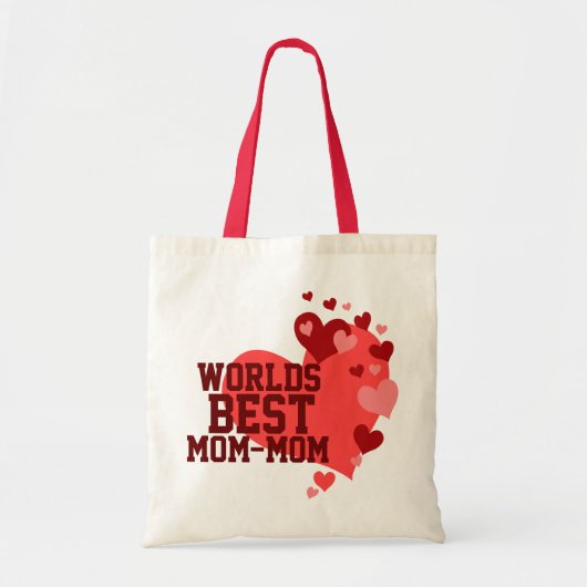 Werkt beste mam-mam op maat tote bag (Voorkant)
