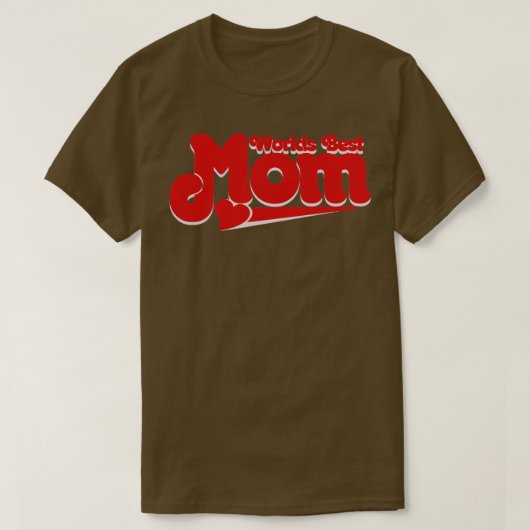 Werkt beste mama5 t-shirt (Design voorkant)