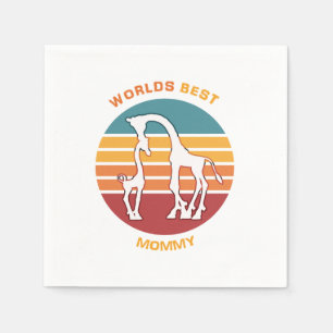 Werkt beste mama, Giraffes Servet