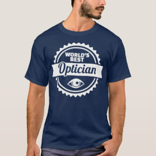 Werkt beste opticien 1 t-shirt