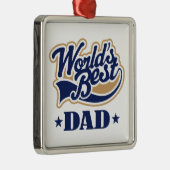 Werkt beste pap Ornament Keepomwille Gift (Rechts)