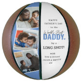 'Werkt beste papa' door een LONG SHOT! Basketbal (Verticaal)