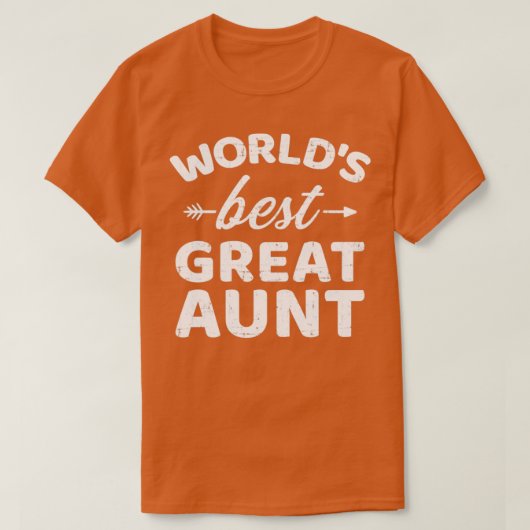 Werkt beste tante t-shirt (Design voorkant)