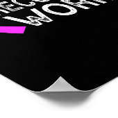 Werkt Bewustzijn van eindverslaving Poster (Hoek)