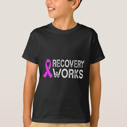 Werkt Bewustzijn van eindverslaving T-shirt (Voorkant)