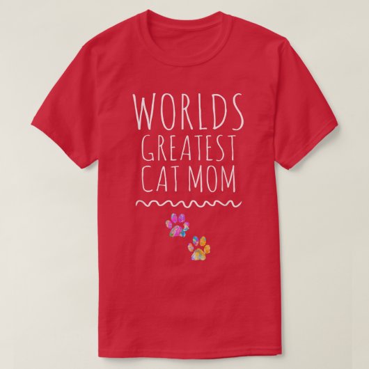 Werkt de grootste CAT-mam, Graphic T, hou van mijn T-shirt (Design voorkant)