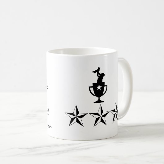 Werkt de grootste pap mok (Voorkant rechts)