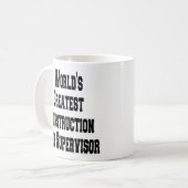 Werkt de grootste Supervisor van de Plaats van de Koffiemok (Voorkant links)