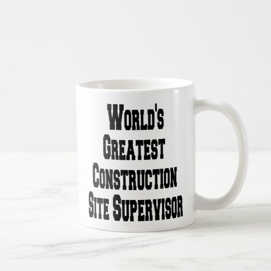 Werkt de grootste Supervisor van de Plaats van de Koffiemok (Rechts)