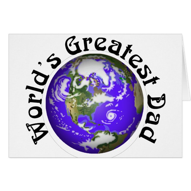 Werkt de grootste vader! (Voorkant Horizontaal)