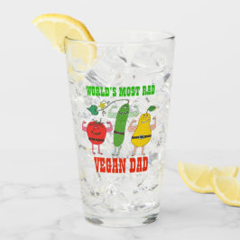 Werkt de meeste RAD VEGAN DAD Funny Vegatables Mus Glas
