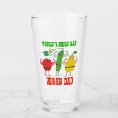 Werkt de meeste RAD VEGAN DAD Funny Vegatables Mus Glas (Voorkant)