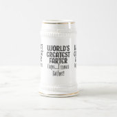 Werkt het verst boven de oep in Mean Father white Bierpul (Center)