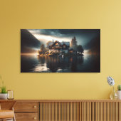 Werkt magisch op donkere en lichte achtergronden canvas afdruk (Insitu (Woonkamer))