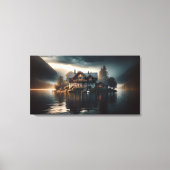 Werkt magisch op donkere en lichte achtergronden canvas afdruk (Voorkant)