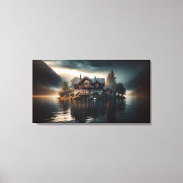 Werkt magisch op donkere en lichte achtergronden canvas afdruk