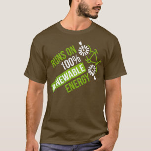 Werkt op 100 Energy Environment-Gift voor hernieuw T-shirt