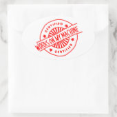 Werkt op mijn Machine sticker (Tas)