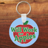 Werkt voor appels sleutelhanger (Voorkant)