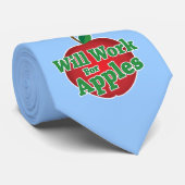Werkt voor appels stropdas (Opgerold)