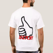 Werkt voor Becky T-Shirt (Achterkant)