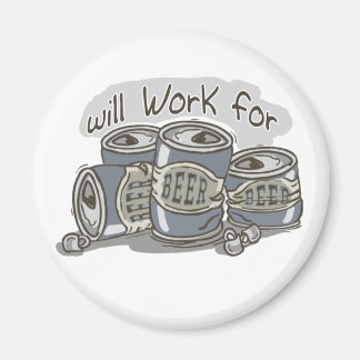 Werkt voor bier magneet