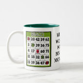Werkt voor Bingo Money mok (Links)
