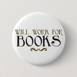 Werkt voor boeken ronde button 5,7 cm