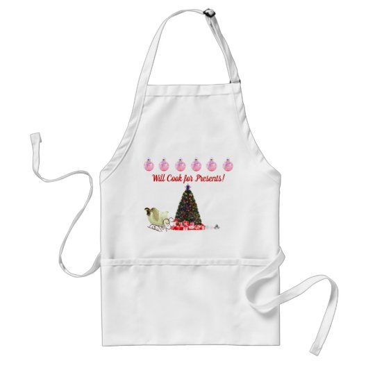 Werkt voor Cadeaus Apron Standaard Schort (Voorkant)