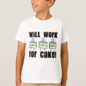 Werkt voor Cake Kinder T-Shirt (Voorkant)