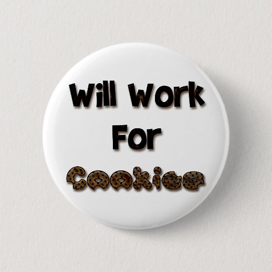 Werkt voor cookies ronde button 5,7 cm (Voorkant)