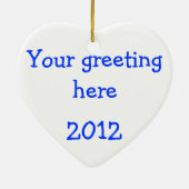 Werkt voor cruise keramisch ornament (Achterkant)