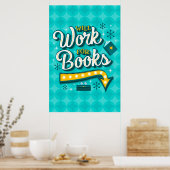 Werkt voor het Poster Boeken (24x36) (Keuken)