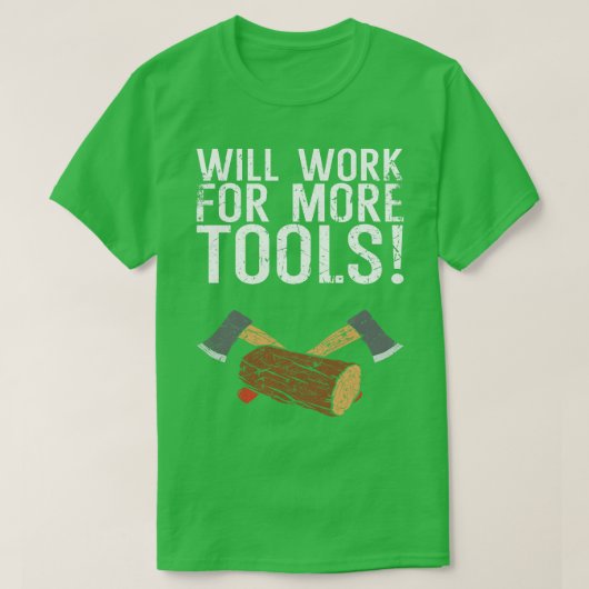 Werkt voor meer tools t-shirt (Design voorkant)