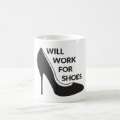 Werkt voor schoenen koffiemok (Center)