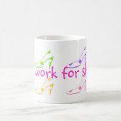 Werkt voor schoenen koffiemok (Center)