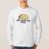 Werkt voor Tacos T-shirt (Voorkant)
