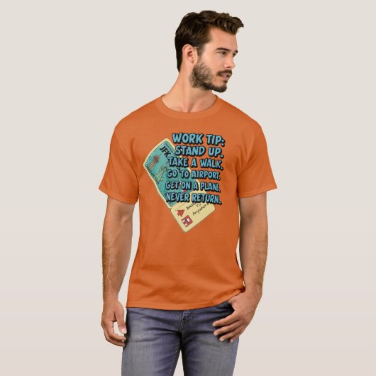 Werktip T-shirt (Voorkant volledig)