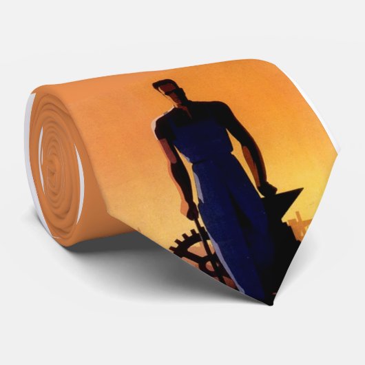 Werktrots Stropdas (Opgerold)